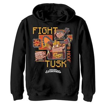 Boys 8-20 Minecraft Legends Fight Tusk & Hoof Hoodie