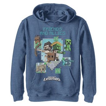 Boys 8-20 Minecraft Legends Friends & Allies Hoodie