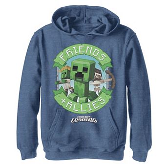 Boys 8-20 Minecraft Legends Mobs Friends & Allies Hoodie