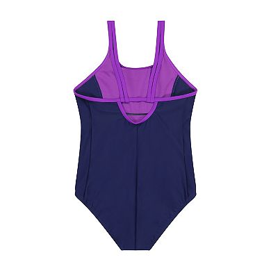 Girls 4-16 ZeroXposur Double Strap Swimsuit with Skirt in Regular & Plus