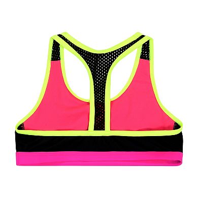 Girls 7-16 ZeroXposur Action Back Bikini Swimsuit with Cover Up Tank Top