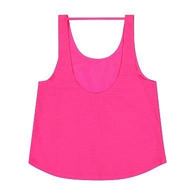 Girls 7-16 ZeroXposur Action Back Bikini Swimsuit with Cover Up Tank Top