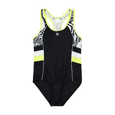 Girls 7-16 ZeroXposur Sporty Swimsuit with Shorts