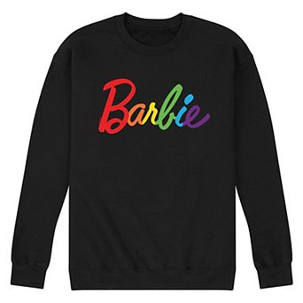 Men's Barbie Pride Logo Fleece Sweatshirt