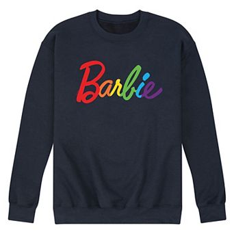 Men's Barbie Pride Logo Fleece Sweatshirt