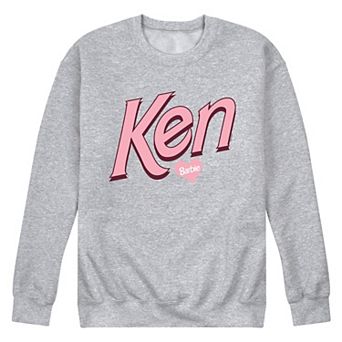 Men's Barbie Valentines Ken Love Fleece Sweatshirt