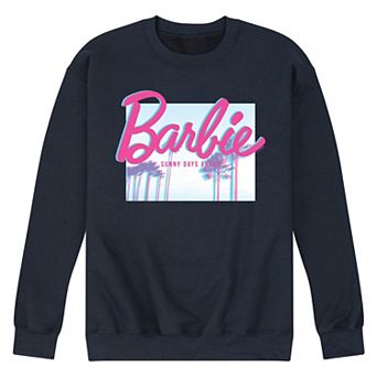 Men's Barbie Dream Summer Sunny Days Fleece Sweatshirt