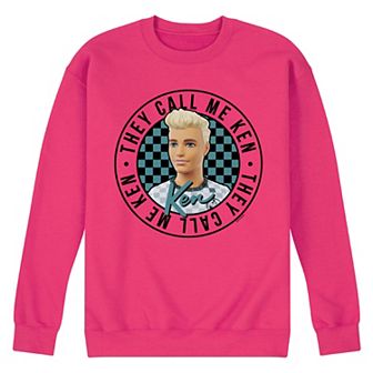 Men's Barbie They Call Me Ken Fleece Sweatshirt
