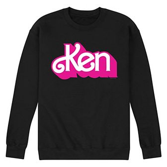 Men's Barbie Ken Logo Fleece Sweatshirt