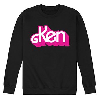 Men's Barbie Ken Logo Fleece Sweatshirt
