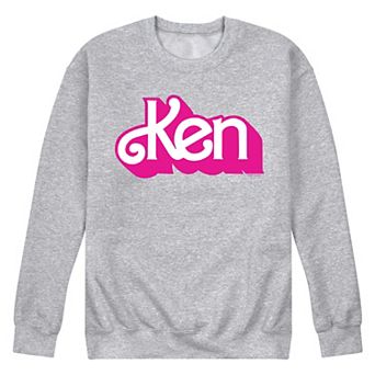 Men's Barbie Ken Logo Fleece Sweatshirt