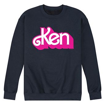 Men's Barbie Ken Logo Fleece Sweatshirt