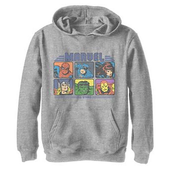 Boys 8-20 Marvel Retro Portrait Panels Hoodie