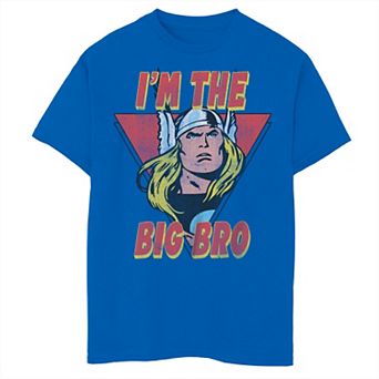 Boys 8-20 Marvel Thor I'm The Big Bro Graphic Tee