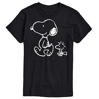 Big & Tall Peanuts Snoopy Woodstock Walk Graphic Tee