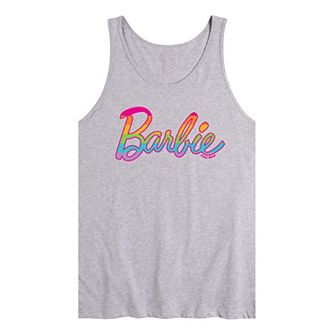 Men's Barbie Pride Rainbow Tank Top
