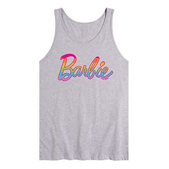 Men's Barbie Pride Rainbow Tank Top