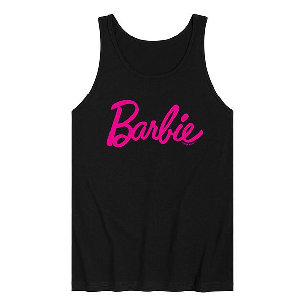 Men's Barbie Pride Classic Logo Tank Top