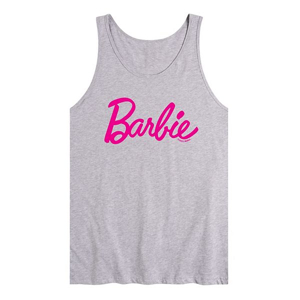 Men's Barbie Pride Classic Logo Tank Top