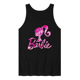 Men's Barbie Logo Tie Dye Tank Top