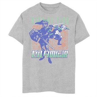 Boys 8-20 Nintendo The Legend of Zelda Hero of Time Back Link Graphic Tee