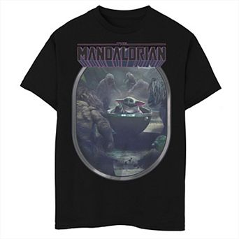 Boys 8-20 Star Wars The Mandalorian Grogu Encounter Graphic Tee
