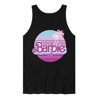 Men's Barbie Dream Summer Retro Sunset Tank Top