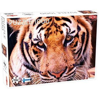 Tactic Tiger Portrait 1000 pc Puzzle