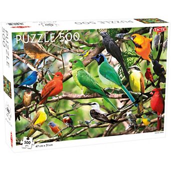 Tactic Exotic Birds 500 pc Puzzle