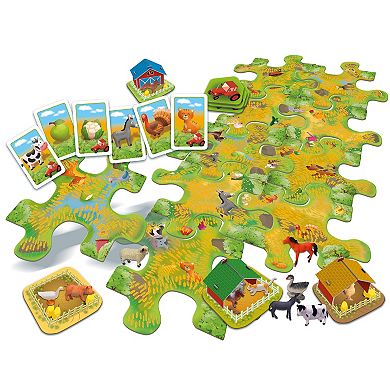 Tactic Seek & Find Farm Board Game