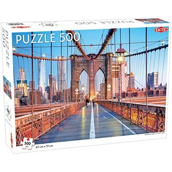 Tactic Brooklyn Bridge, New York 500 pc Puzzle