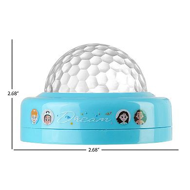 Disney Princess Mini LED Disco Light Table Decor by Idea Nuova