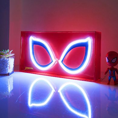 Idea Nuova Marvel Spider-Man Neon LED Lamp Table Decor