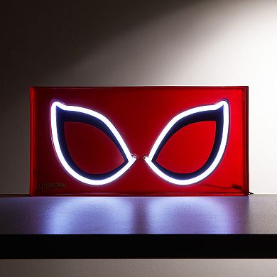 Idea Nuova Marvel Spider-Man Neon LED Lamp Table Decor
