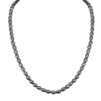 Gemistry Sterling Silver Freshwater Cultured Pearl Strand Necklace