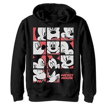 Disney's Mickey & Friends Boys 8-20 Mickey Mouse Expressions Hoodie