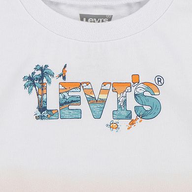 Baby Boys Levi's® Beach Logo Graphic Tee and Shorts Set