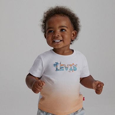 Baby Boys Levi's® Beach Logo Graphic Tee and Shorts Set