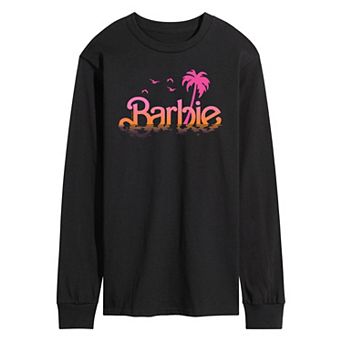 Men's Barbie Logo Water Reflection Long Sleeve