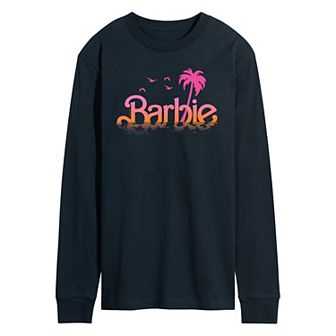 Men's Barbie Logo Water Reflection Long Sleeve