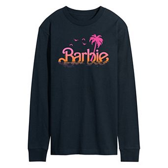 Men's Barbie Logo Water Reflection Long Sleeve