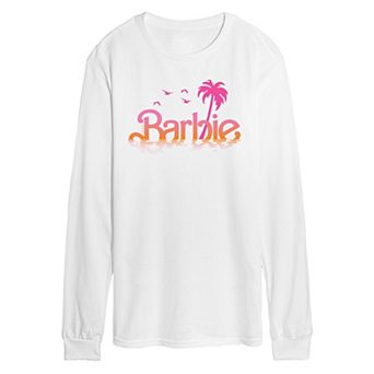 Men's Barbie Logo Water Reflection Long Sleeve