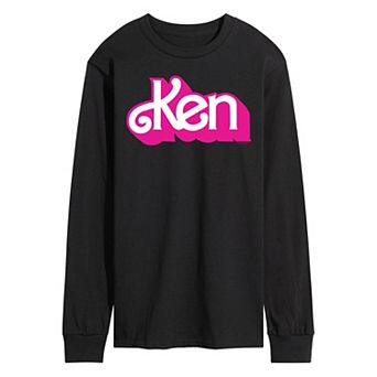 Men's Barbie Ken Logo Long Sleeve