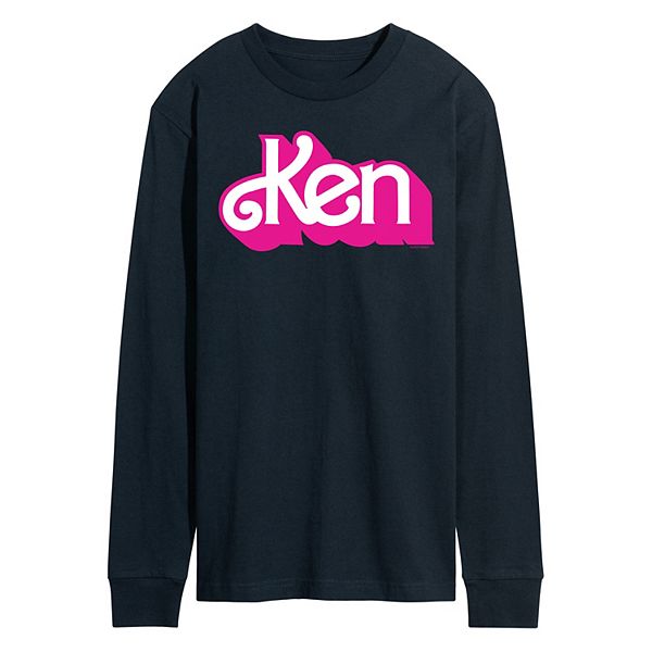 Men's Barbie Ken Logo Long Sleeve