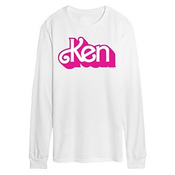 Men's Barbie Ken Logo Long Sleeve