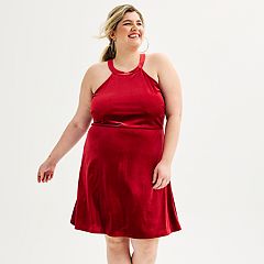 Velvet Skater Dress