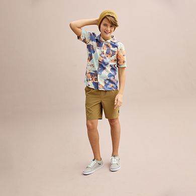 Boys 8-20 Vans Button Down Woven Shirt