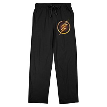 Men's The Flash Logo Print Pajama Pants
