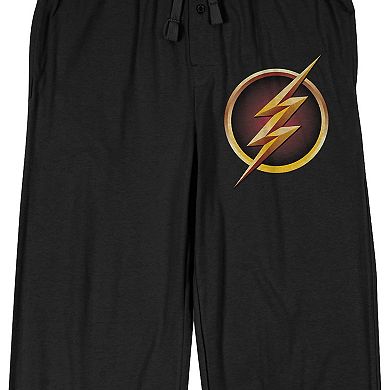 Men's The Flash Logo Print Pajama Pants