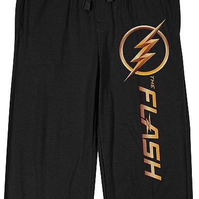 Men's DC Comics Flash Gold Logo Pajama Pants